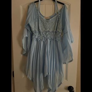 ALTARD’D STATE NWT Cold Shoulder Romantic Top